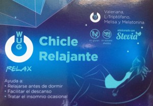 chicle relajante WUG