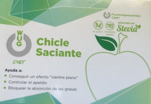 Chicle saciante WUG